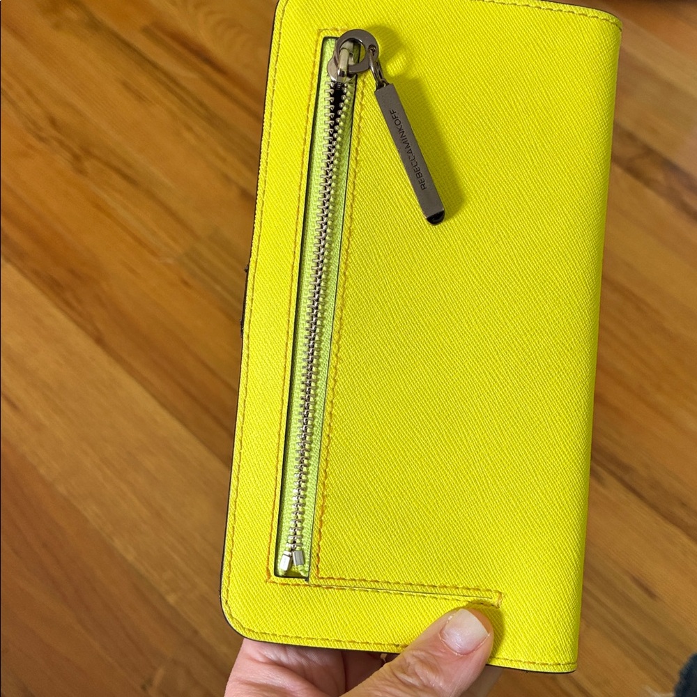 Neon Rebecca Minkoff wallet - Picture 3 of 6
